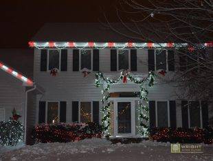 White Red Lights Home
