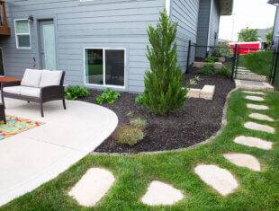 New Construction Backyard Update